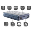 Ver imagem 3 de Colchão Solteiro CAMA INBOX Molas Ensacadas Euro Pillow 88x188x40 Cama inBox Supreme Confort Gel Living