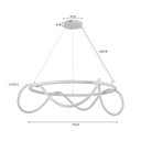 Ver imagem 5 de Lustre Pendente Nordecor Ivair 2180 Branco Led Bivolt