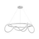 Ver imagem 4 de Lustre Pendente Nordecor Ivair 2180 Branco Led Bivolt