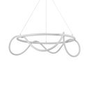 Ver imagem 1 de Lustre Pendente Nordecor Ivair 2180 Branco Led Bivolt