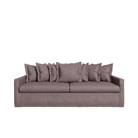 Sofá Living Laguna 2,20m com Capa Removível Lavável