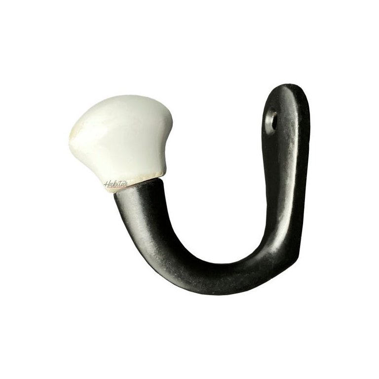Cabide Decorativo de Cerâmica e Metal Ta-21512