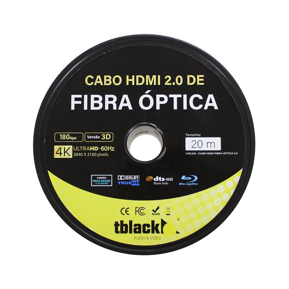 CABO HDMI FIBRA OPTICA 2.0 20 METROS - 3