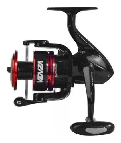 Molinete Venza 5000 Marine Sports 6 Rolamentos - Preto - 1