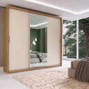 Ver imagem 2 de Guarda Roupa Casal Ambiente Dalila 32411 Amendola Off White Flex - Demóbile
