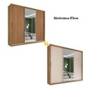 Ver imagem 5 de Guarda Roupa Casal Ambiente Dalila 32411 Amendola Off White Flex - Demóbile