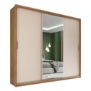Ver imagem 4 de Guarda Roupa Casal Ambiente Dalila 32411 Amendola Off White Flex - Demóbile
