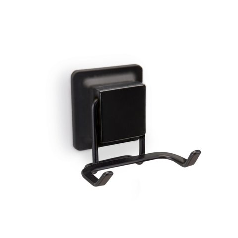 Gancho Duplo Ultra Black Ventosa Quadrada 2650 Arthi