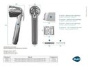 Ver imagem 3 de Gatilho Ducha Higiênica Cromado Com Suporte 240102 Blukit - Cromado