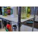 Ver imagem 4 de Estante Aço 5 Prateleiras Cromada Aramada 180 Cm com Forros