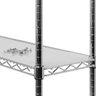 Estante Aço 5 Prateleiras Cromada Aramada 180 Cm com Forros - 1