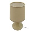 Ver imagem 3 de Luminária de Mesa Abajur Sfera em Alumínio com Cúpula Areia 21cm 1e27