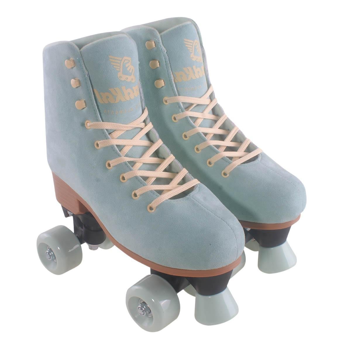 Patins Ajustável Califórnia 4 Rodas 39-42 Fenix Pc-01a Verde