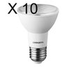 Kit 10 Lâmpadas Led Par 20 7w 3000k Bivolt E27 Lorenzetti - 3000K - 110V/220V - 1