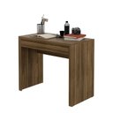 Ver imagem 3 de Escrivaninha Mesa para Notebook 90cm 1 Gaveta Me4107 Tecno Mobili - Nogal