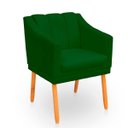 Ver imagem 4 de Kit com 2 Cadeiras Poltrona para Sala Moderna e Confortável Mila Suede