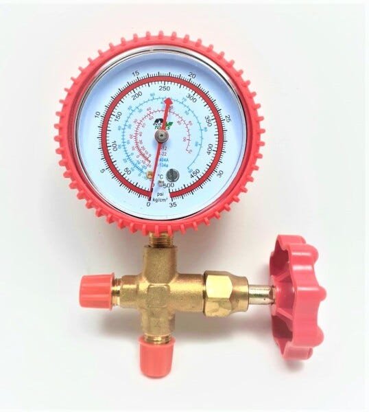 Manifold 1via r134 r22 r404 r12 Alta ET455 Ecotools - 1