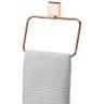Kit Acessórios Rose Gold C/ Kit Fixação Banheiro Gancho Papeleira Toalheiro Future - 2