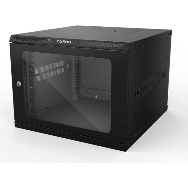 Mini Rack Desmontável de Parede 8U de 19" X 570mm Mrd 857 Intelbras