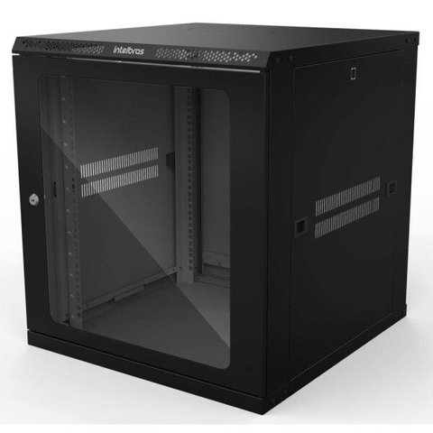 Mini Rack Desmontável de Parede 12U de 19" X 570mm Mrd 1257 Intelbras