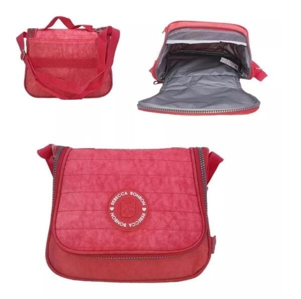 Kit Mochila Lancheira Estojo Reb Bonbon Rb2039 - Rosa - 6