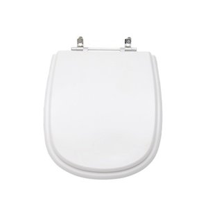 Assento Sanitário Poliéster Kadet Branco - Agnes.T