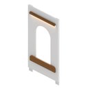 Ver imagem 1 de Janela com LED para Cama Casinha Aria Casatema MadeiraOriginals Branco/Nogueira