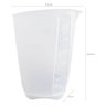 Copo Medidor de Plástico 500ml com Bico Dosador Sanremo Transparente - 3