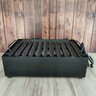 Char Broiler a Gás 8 Caulins Fogareiro Grelha Chapa Hambúrguer Grill Aço Carbono - 6