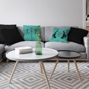 Ver imagem 5 de Kit Capas Almofadas Decorativas Minimalista 2 45x45 ID Decor