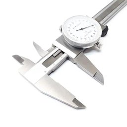 Paquímetro com Relógio - Cap. 200mm-8" - Graduação 0,02mm - Ref. 5lp - Jg Tools - 4 Paquímetro com Relógio - Cap. 200mm-8" - Graduação 0,02mm - Ref. 5lp - Jg Tools - 4