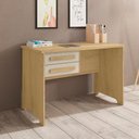 Ver imagem 2 de Escrivaninha/mesa para Computador Alemanha Cinamomo/off White – Rv Móveis