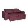 Sofá Retrátil e Reclinável 2,00m 3 Lugares Suede Soft Slim - 4