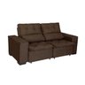 Sofá Retrátil e Reclinável 1,50m 2 Lugares Suede Soft Slim - 2