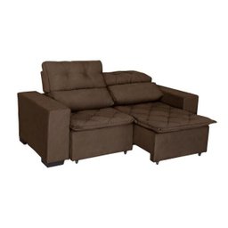 Sofá Retrátil e Reclinável 1,50m 2 Lugares Suede Soft Slim - 3
