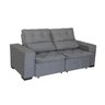 Sofá Retrátil e Reclinável 1,50m 2 Lugares Suede Soft Slim - 2