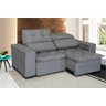 Sofá Retrátil e Reclinável 1,50m 2 Lugares Suede Soft Slim - 1