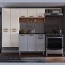 Ver imagem 7 de Cozinha Aço Compacta Telasul Rubi Rosé C/ Nicho Aéreo 3 Pçs