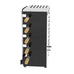 Forno Assador Rotativo Industrial Prac-05t - Gás Baixa Pressão 5 Espetos Mistos P/ 1.3kg/ Cada - Pro - 3