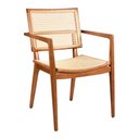 Ver imagem 1 de Cadeira para Mesa de Jantar Rihanna 55cm Madeira Maciça - Sallar Home