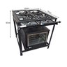 Fogão Industrial 4 Bocas com Forno 30x30 Alta Pressão - 3