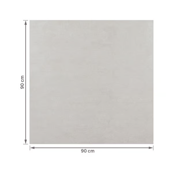 Porcelanato Cemento Nebbia 90x90cm Acetinado Retificado - Caixa 2,4m² Biancogres  - 7