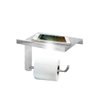 Porta Papel em Inox Escovado Suporte Para Acessórios 353VIP - 3