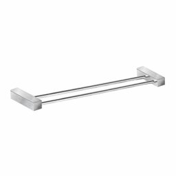 Porta Toalha Duplo 30cm Aço Inox Escovado Alto Padrão 347VIP - 2