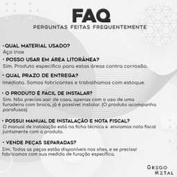 Porta Toalha Duplo 30cm Aço Inox Escovado Alto Padrão 347VIP - 5