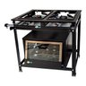 Fogão Industrial 2 Bocas com Forno 30x30 Alta Pressão - 2