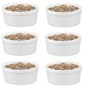 Ver imagem 1 de Kit 6 Comedouros de Porcelana para Passarinho/Cacatua/Aves 650ml