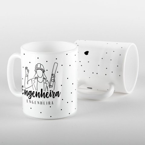 Caneca Profissoes Engenheira