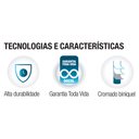 Ver imagem 6 de Chuveiro Docol Eden R150 com Desviador e Ducha 00985606