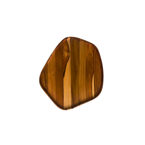 Tábua Sublime Orgânica 5 – Madeira de Teca 34x30x2cm